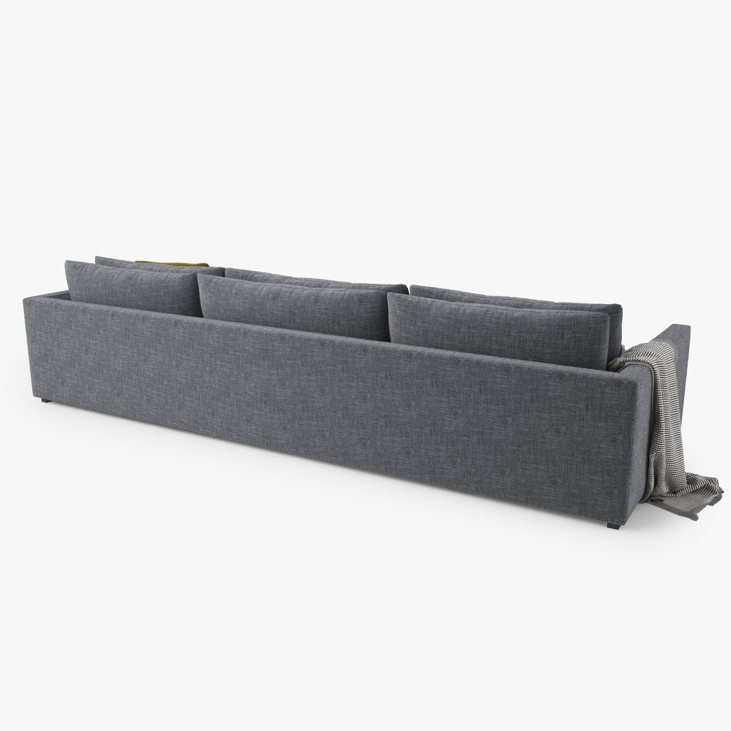 Poliform Bristol Three Seater Sofa 3D Model