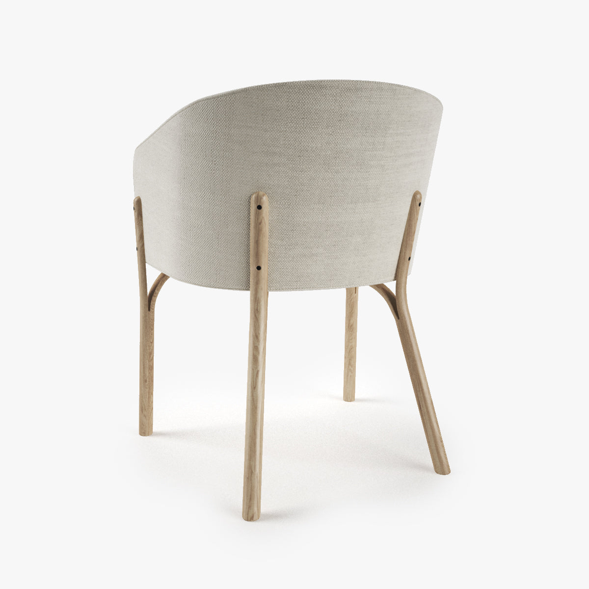 Ton Split Armchair 3D Model