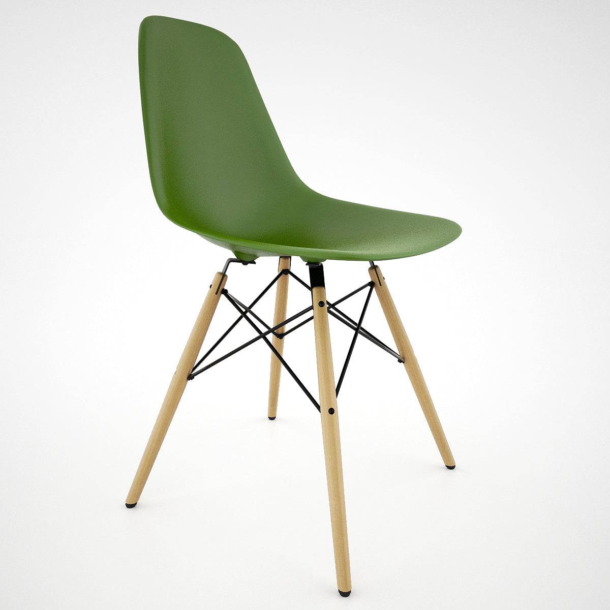 Vitra DSW Chair 3D Model