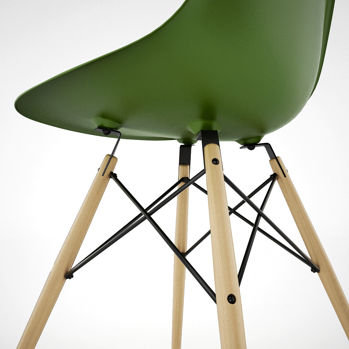 Vitra DSW Chair 3D Model