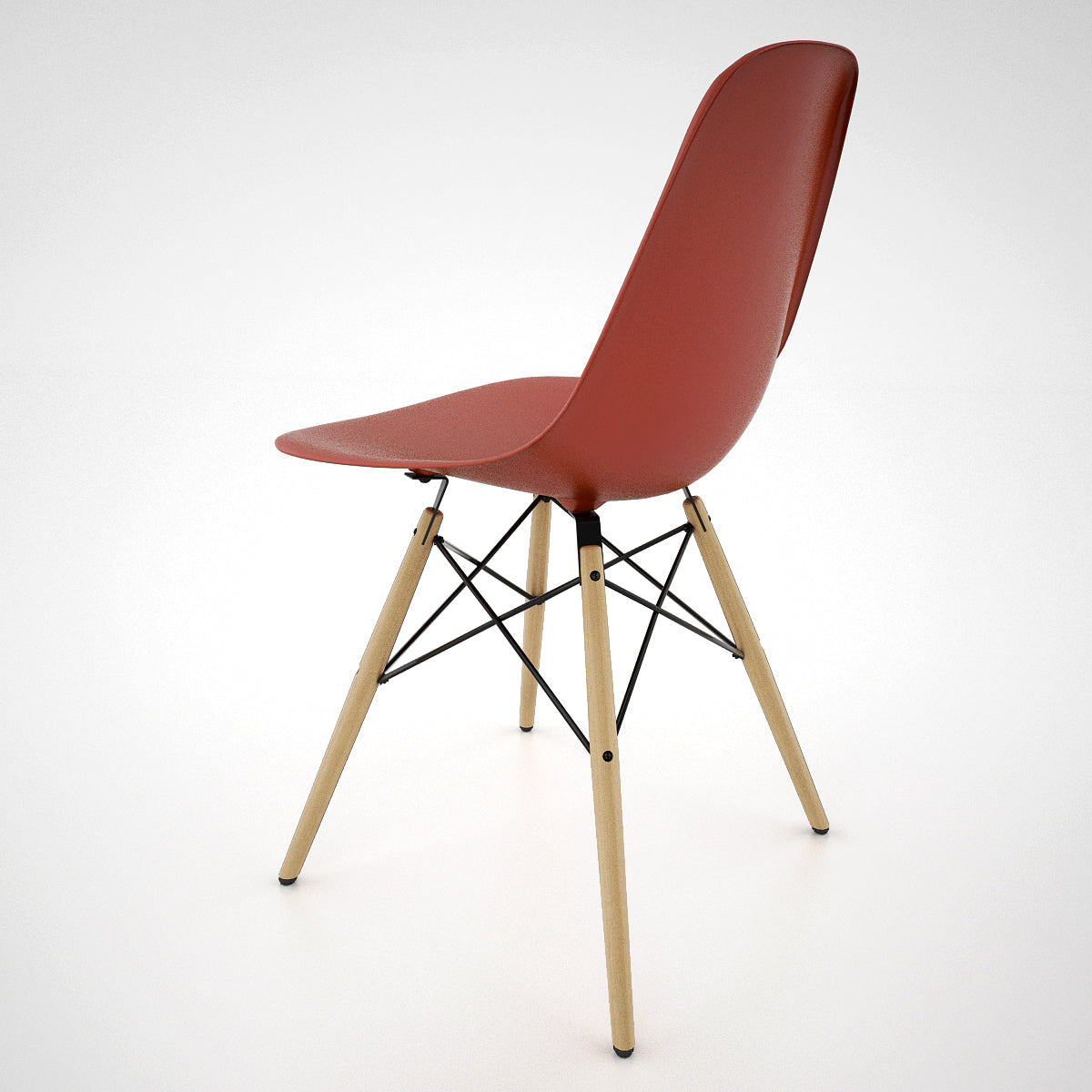 Vitra DSW Chair 3D Model
