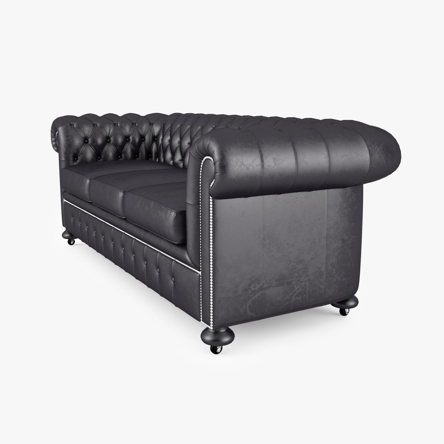 William Blake Chesterfield Sofa Set 3D Model