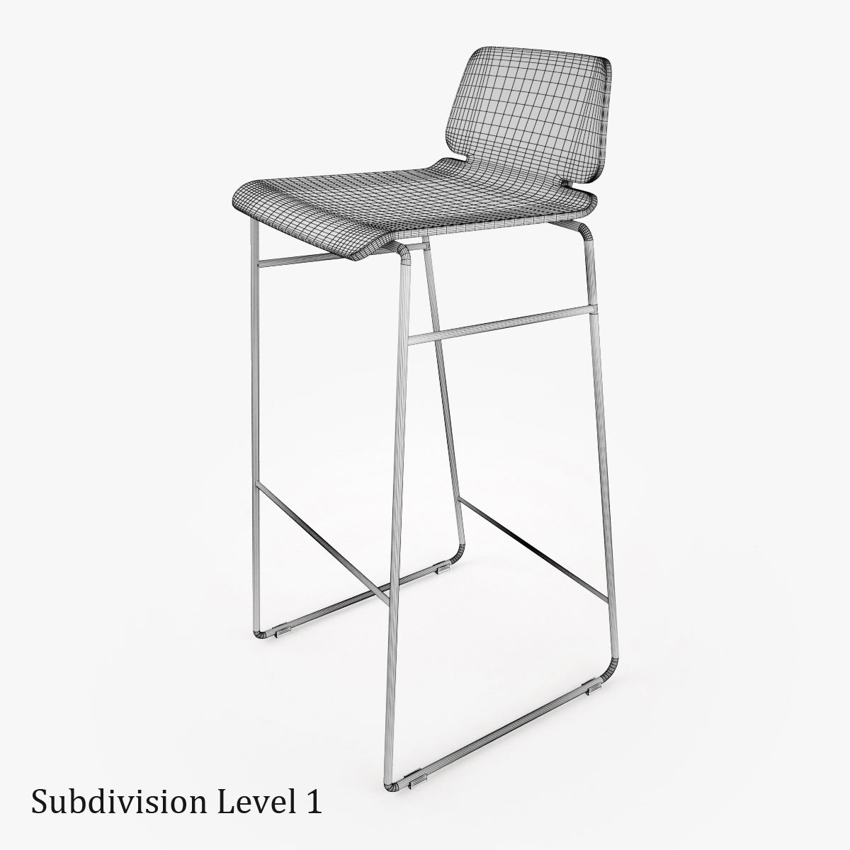 FREE Zeitraum Form Bar 3D Model
