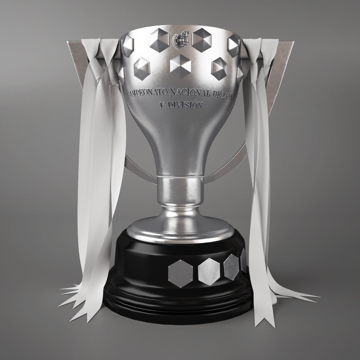 Football Spain La Liga Trophy 3D Model