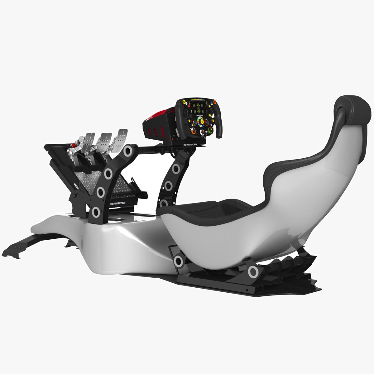 Formula F1 Racing Simulator Seat 3D Model FaceQuad