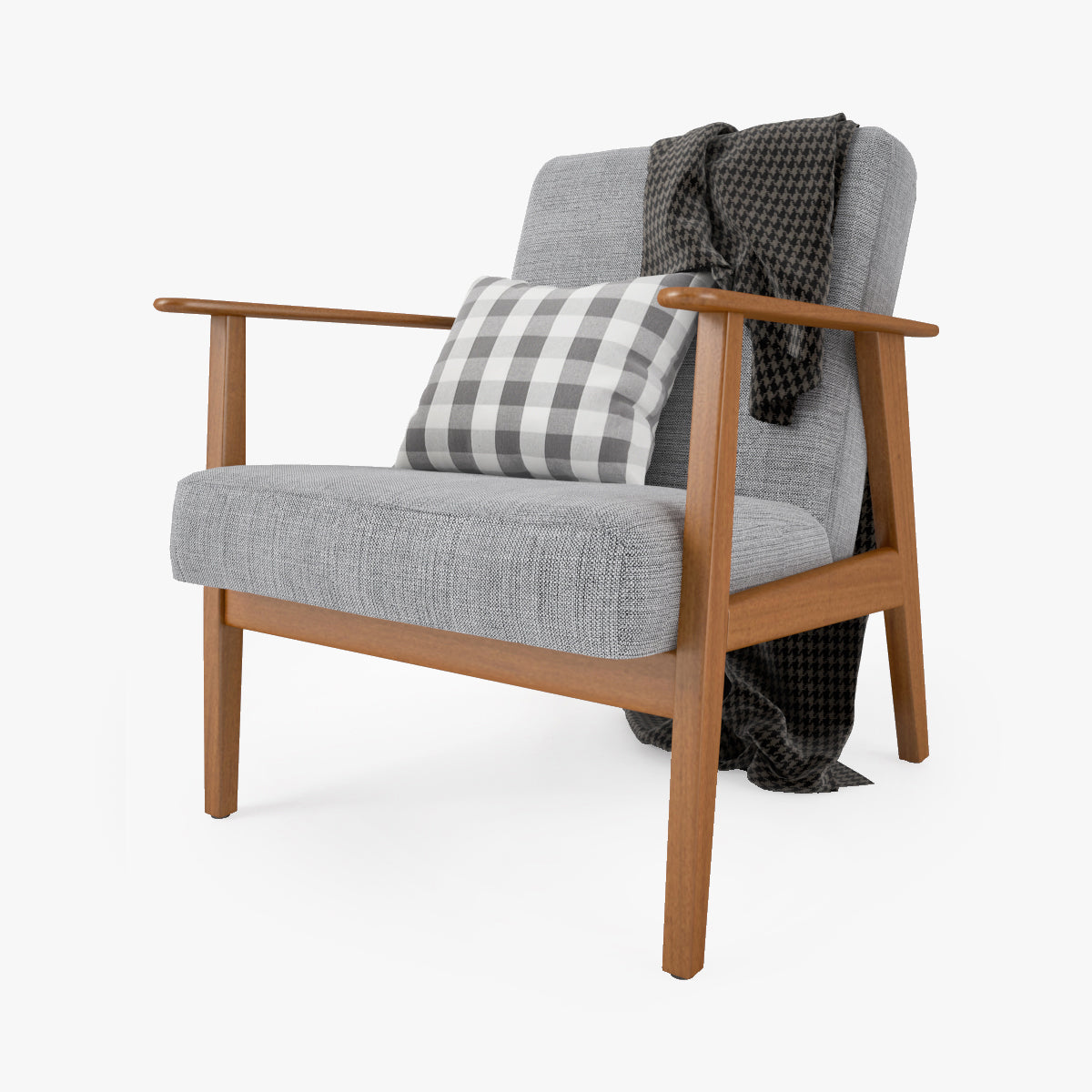 IKEA Ekenaset Chair 3D Model FaceQuad