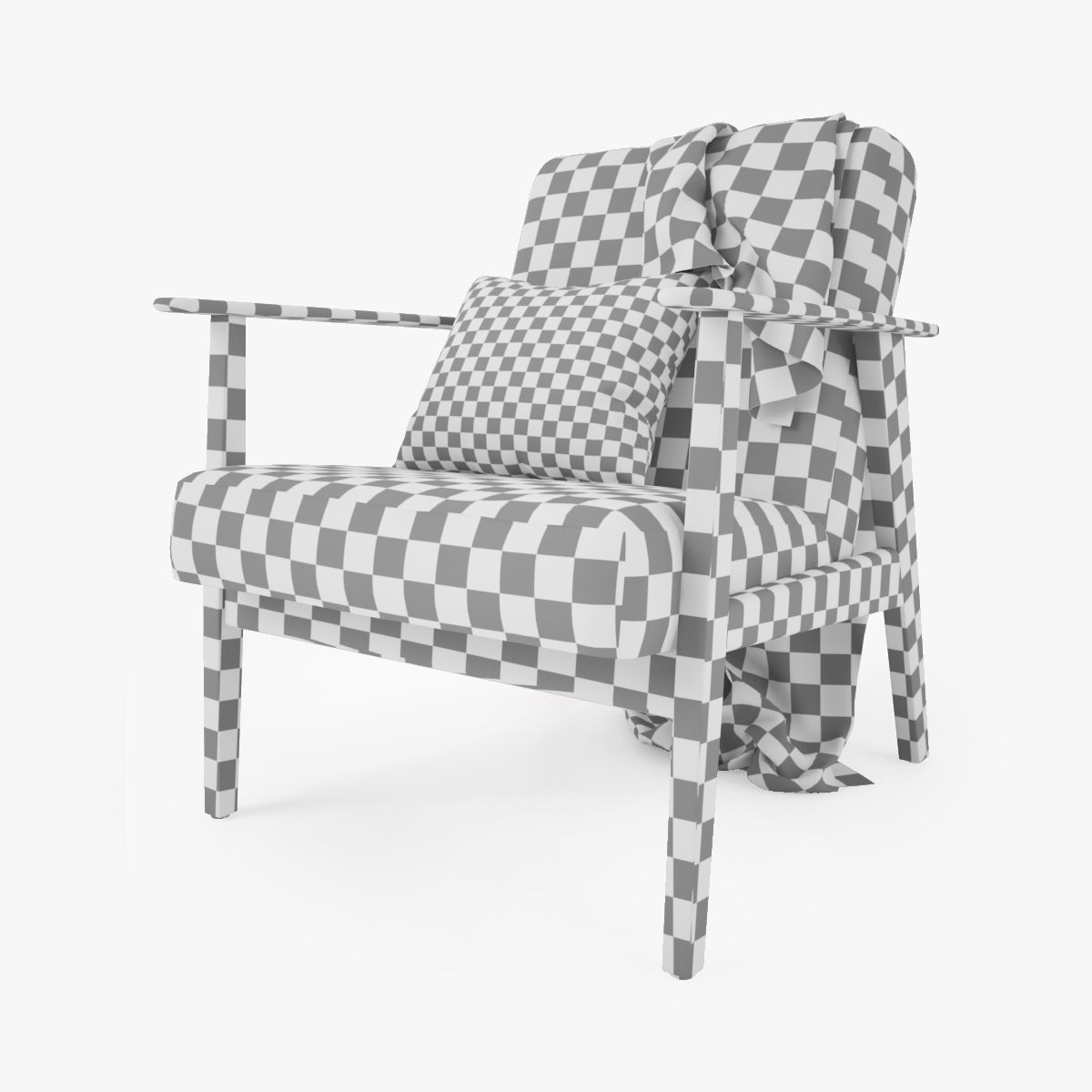 IKEA Ekenaset Chair 3D Model