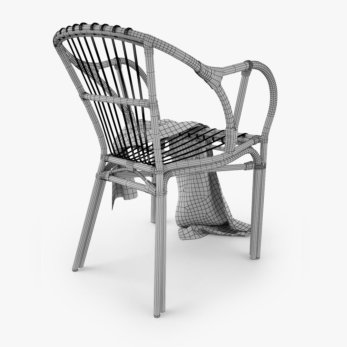 IKEA Holmsel Armchair 3D Model