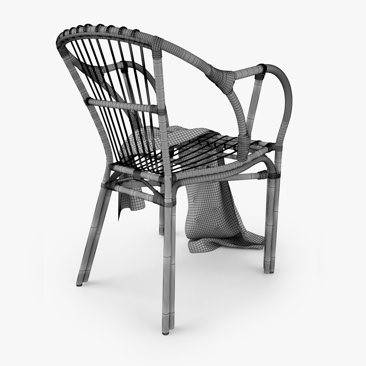 IKEA Holmsel Armchair 3D Model