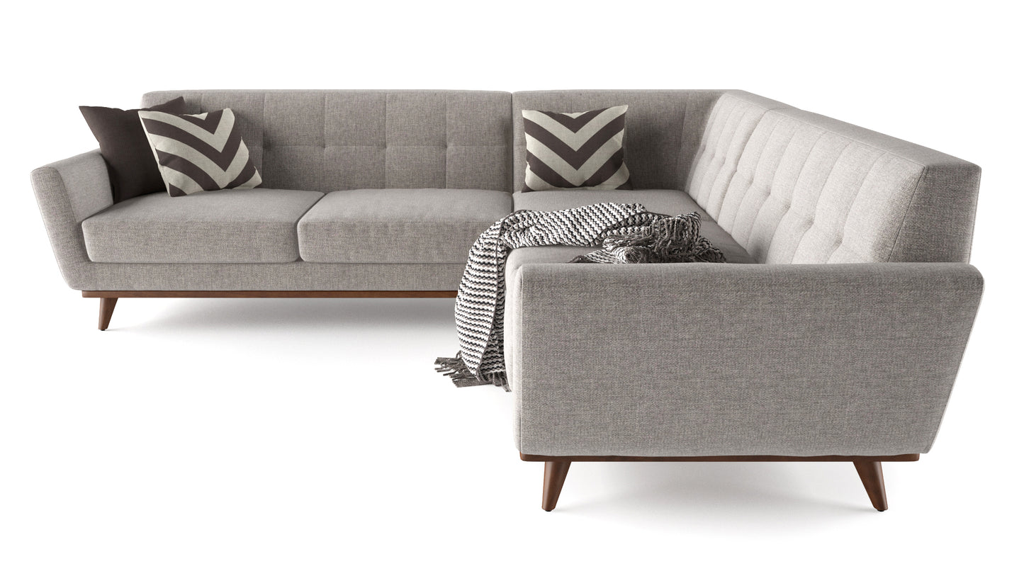 Joybird Hughes Corner Sectional Sofa 3D Model