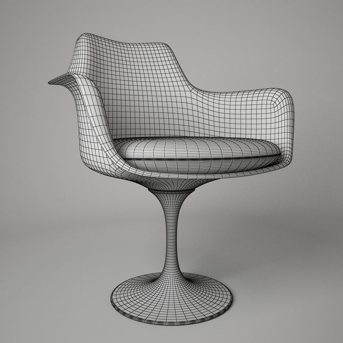 FREE Knoll Tulip Chair Collection 3D Model