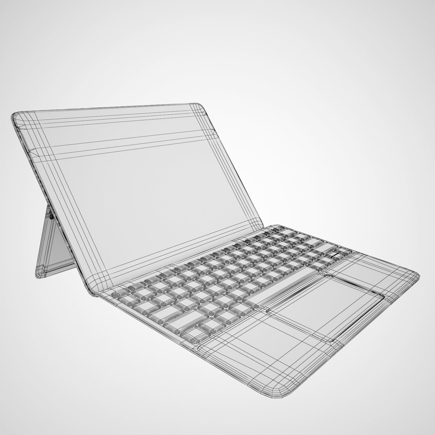 Microsoft Surface Go 3D Model