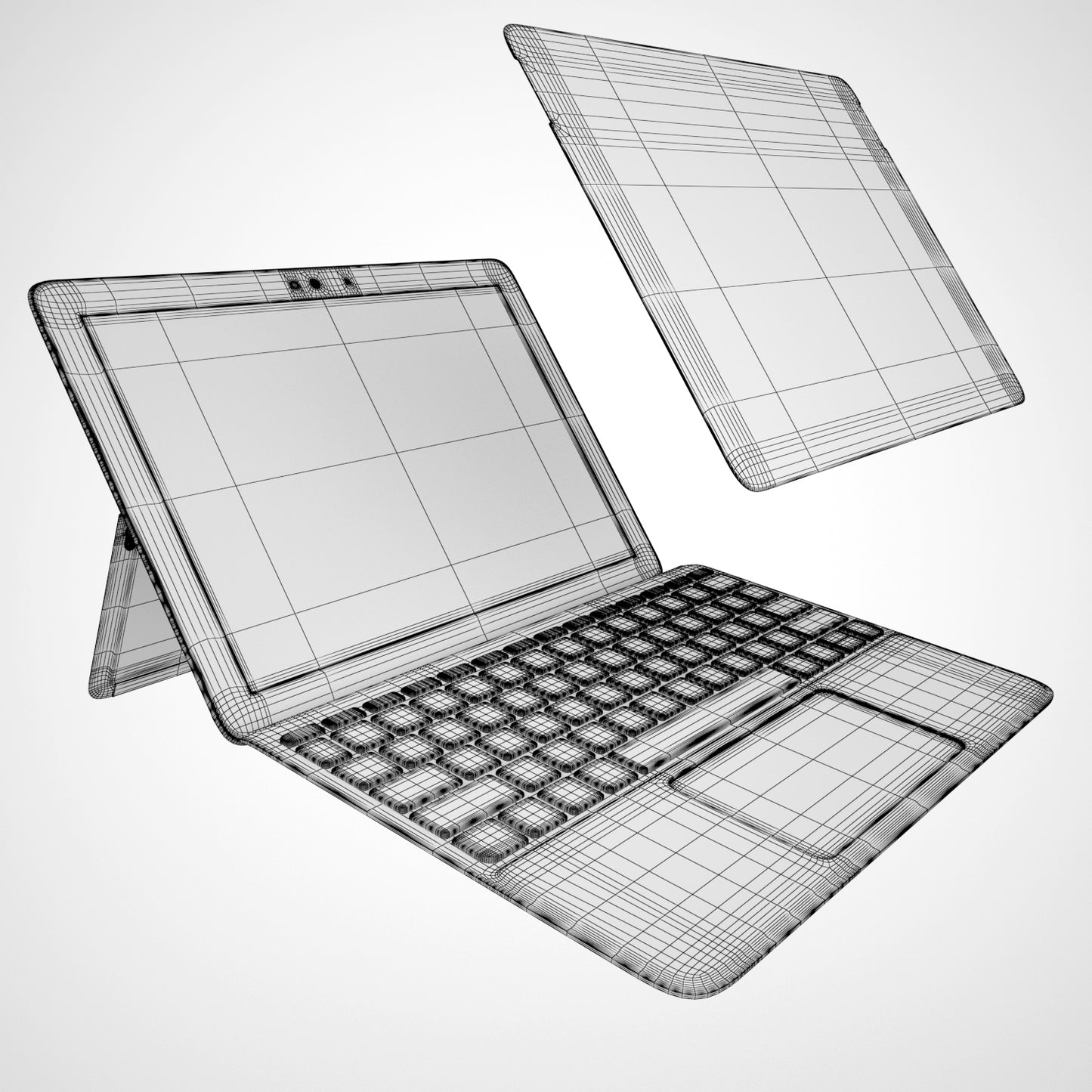 Microsoft Surface Go 3D Model