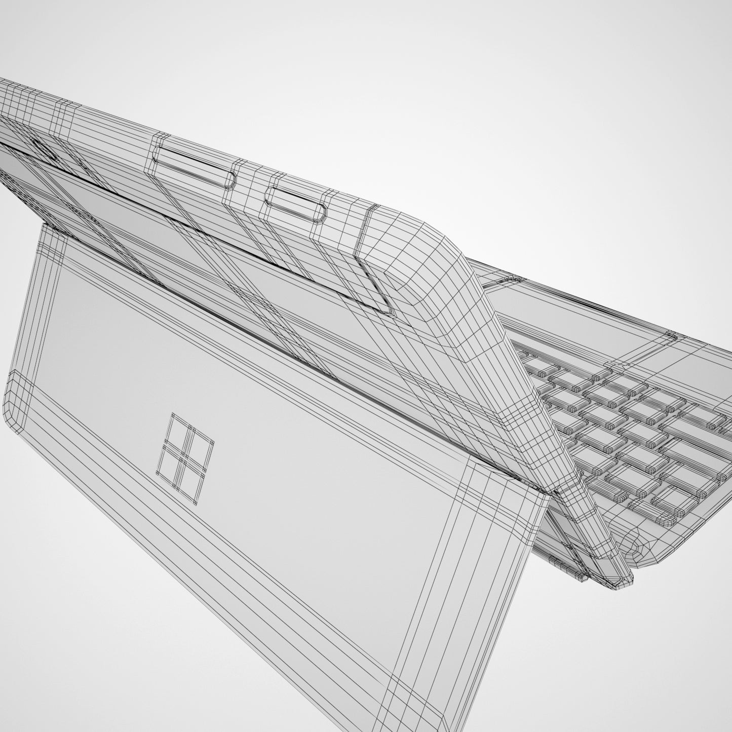 Microsoft Surface Go 3D Model