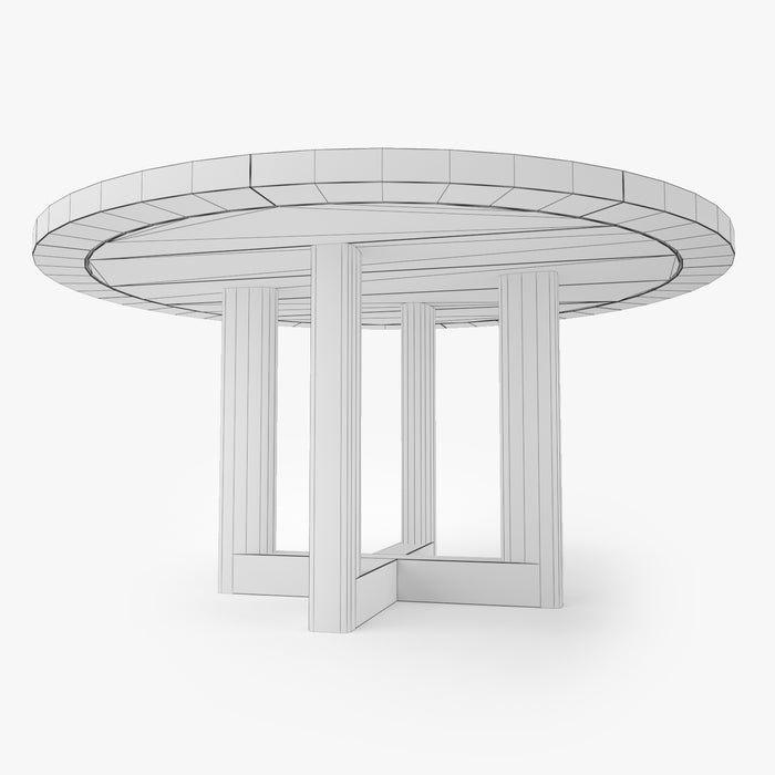 FREE Outdoor Dining Table 3D Model