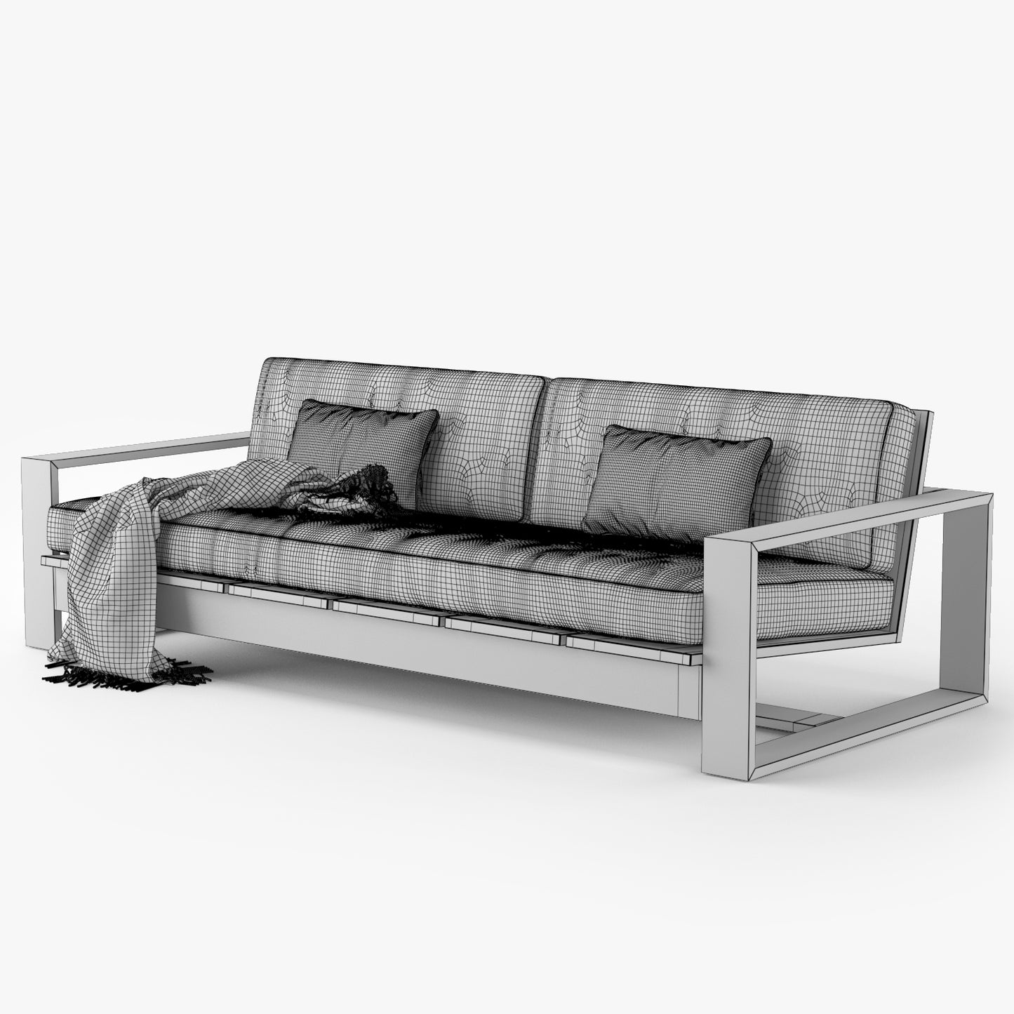 Restoration Hardware Porto Furniture Collection 3D Model