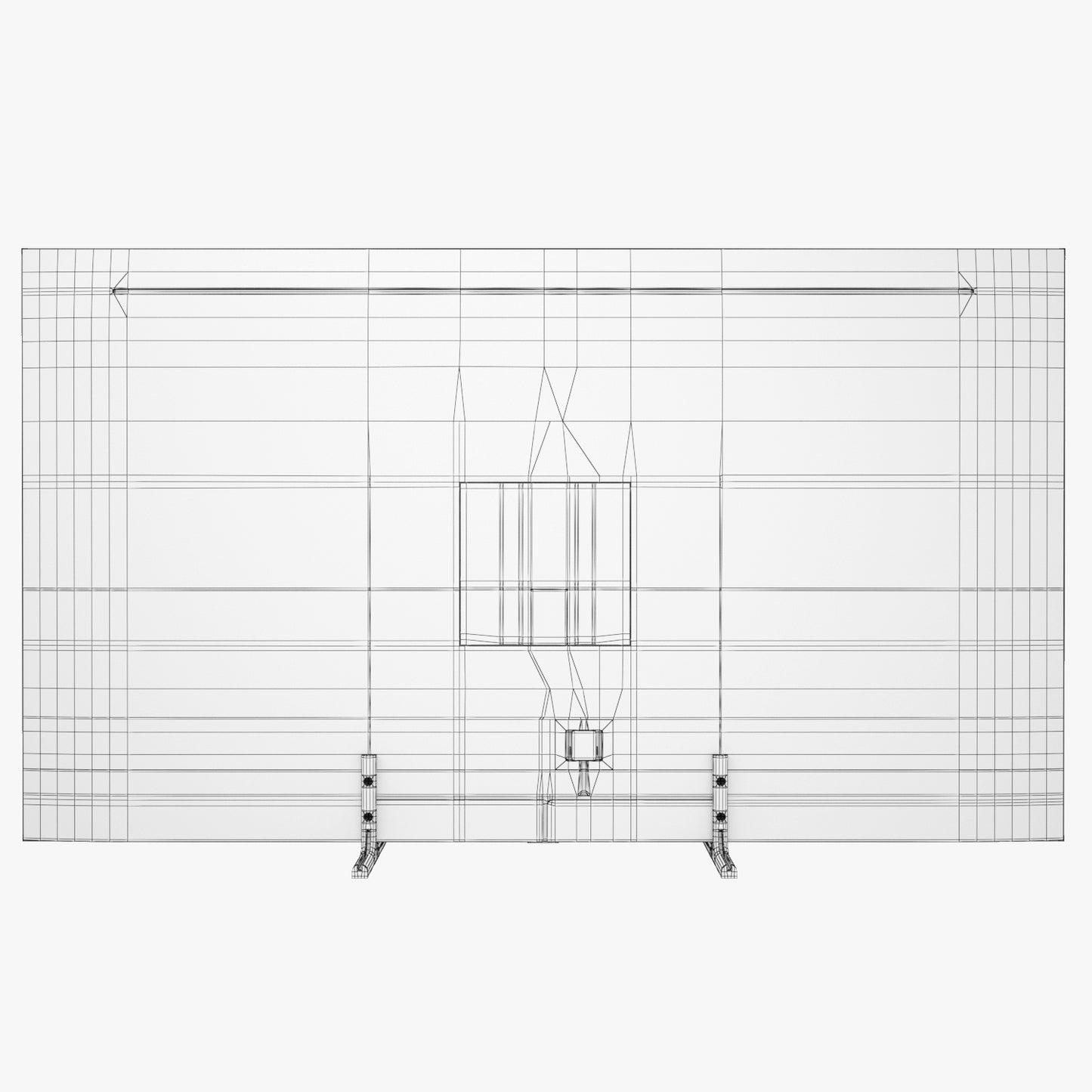 Samsung QLED Smart TV 3D Model