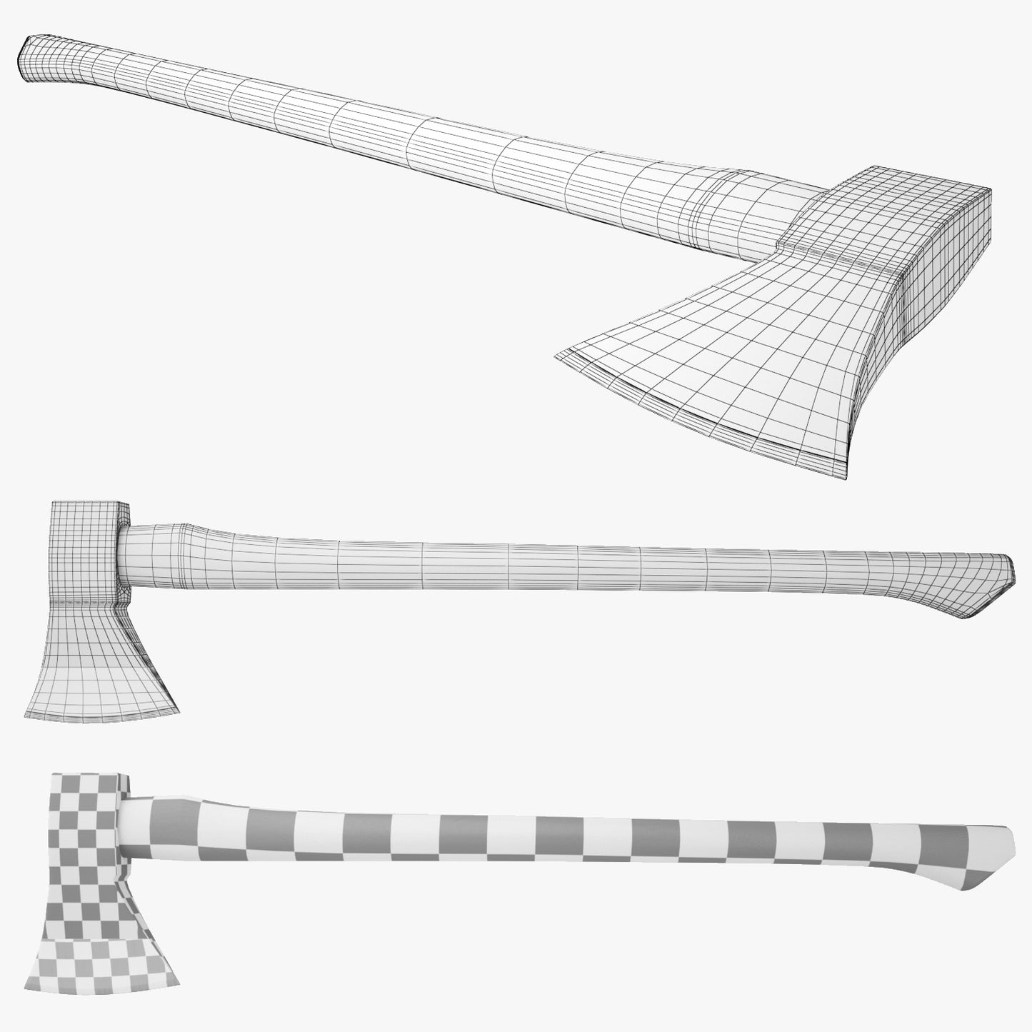 Industrial Tools Kit Collection 3D Model