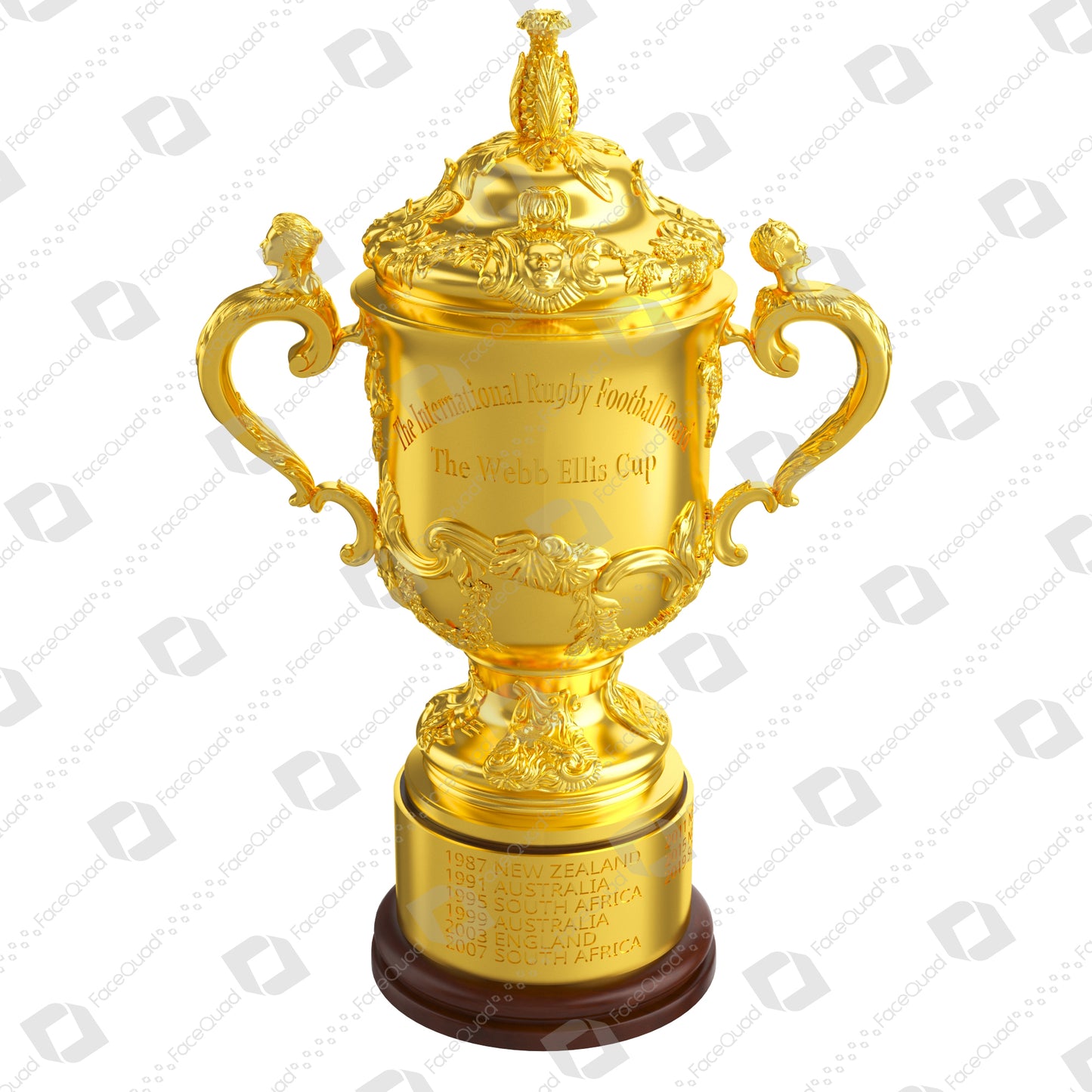 The Webb Ellis Cup Trophy 3D Model