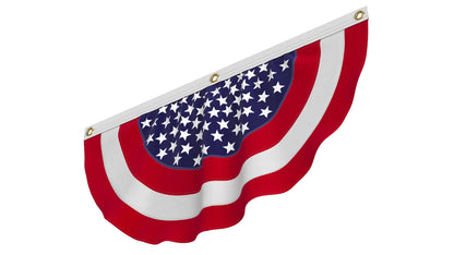 American Flag Patriotic Bunting 3D Model