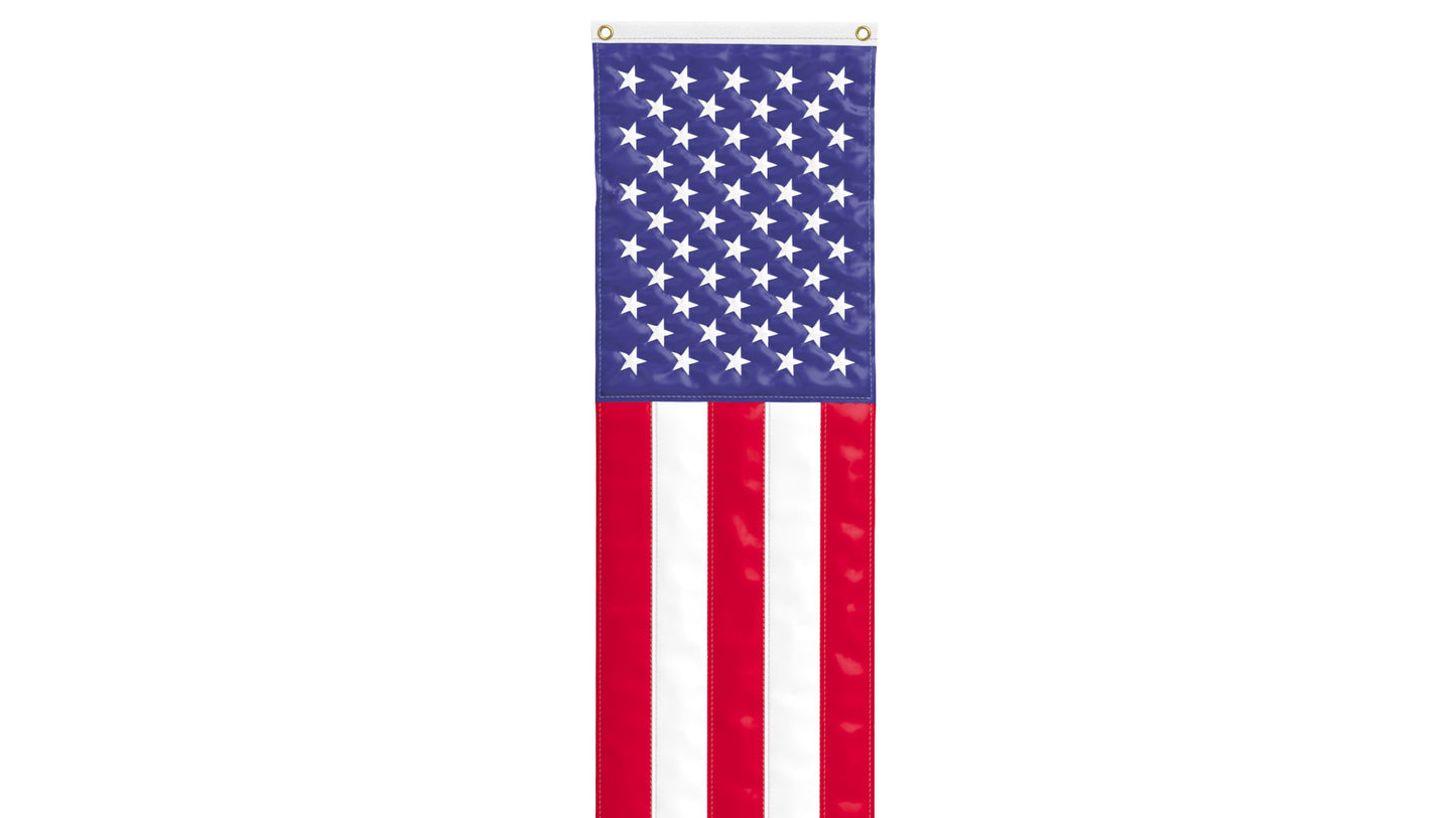 American Flag Pulldown Set 3D Model