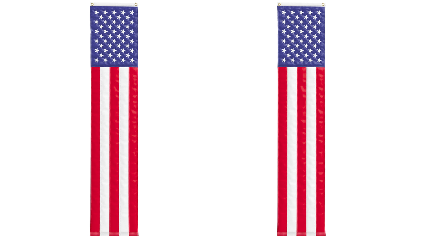 American Flag Pulldown Set 3D Model