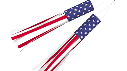 American Flag Windsock 3D Model