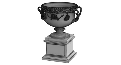 Australian Open Men Singles Trophy 3D Model