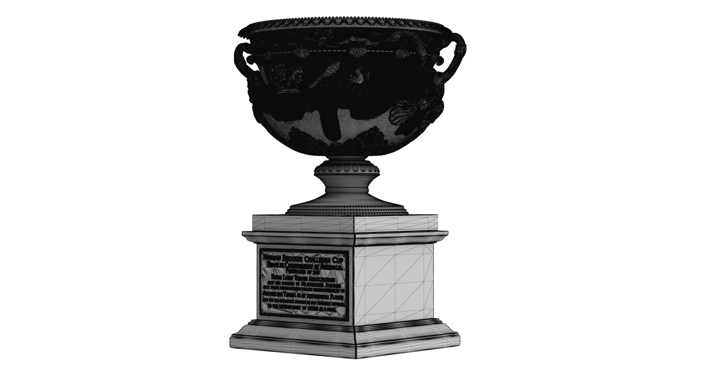 Australian Open Men Singles Trophy 3D Print Model