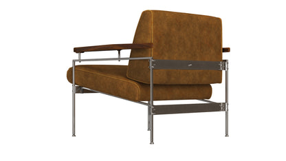 Beto Lounge Armchair 3D Model