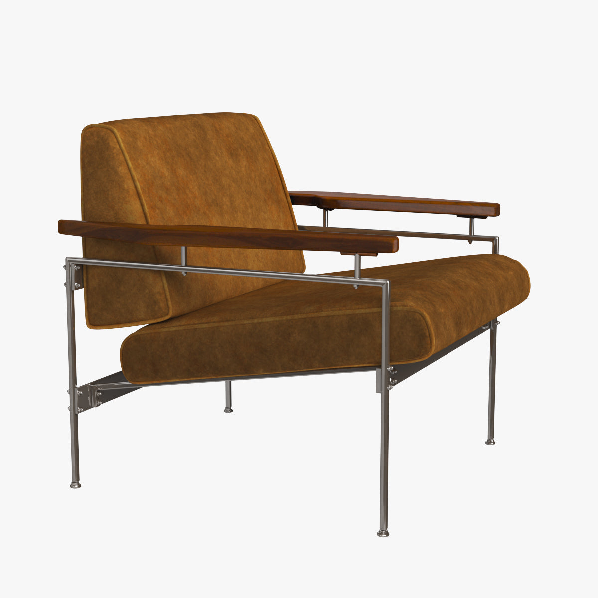 Beto Lounge Armchair 3D Model