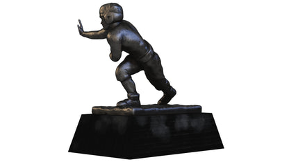 Black Heisman Memorial Trophy Award 3D Model