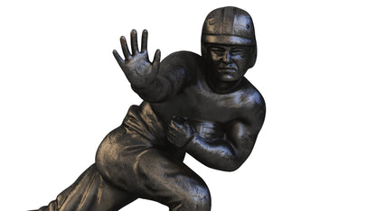 Black Heisman Memorial Trophy Award 3D Model