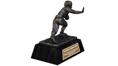 Black Heisman Memorial Trophy Award 3D Model