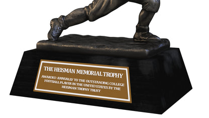 Black Heisman Memorial Trophy Award 3D Model