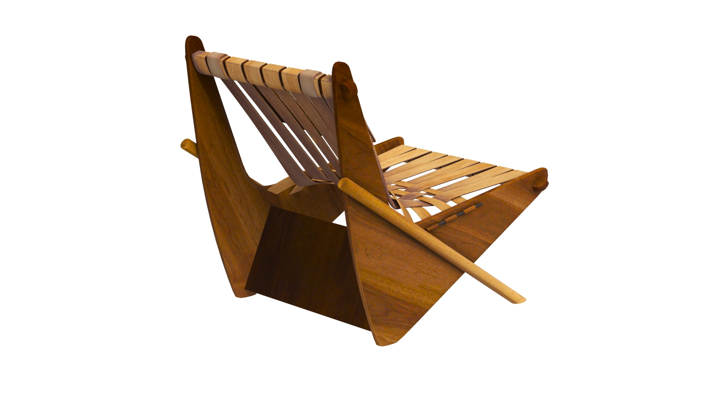 Boomerang Chair by Richard Neutra 3D Model