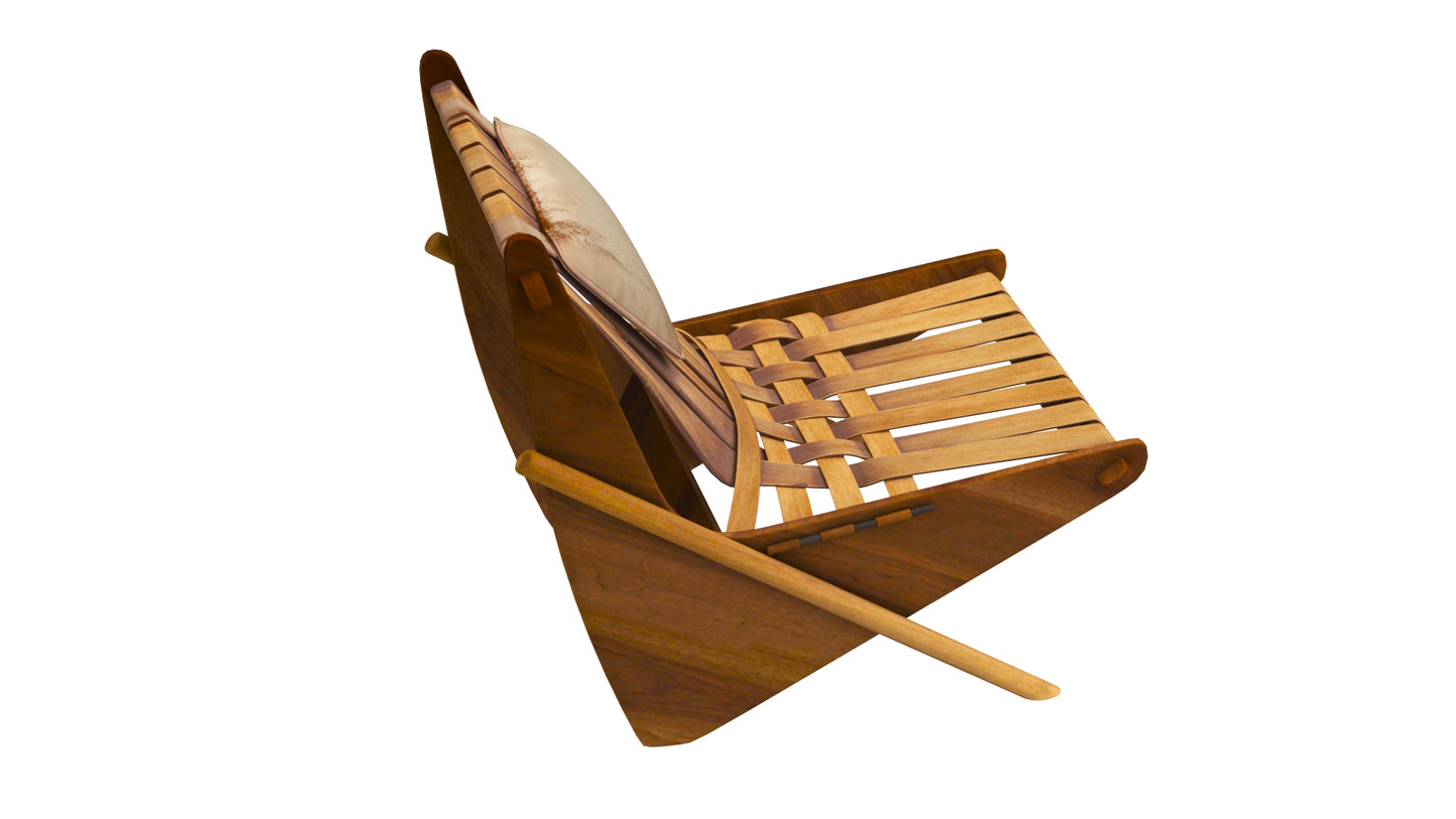 Boomerang Chair by Richard Neutra 3D Model