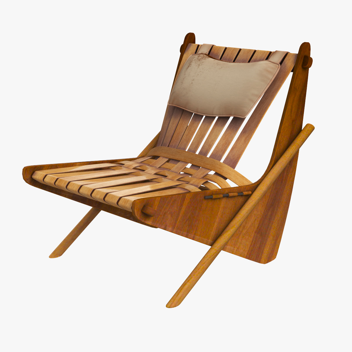 Boomerang Chair by Richard Neutra 3D Model