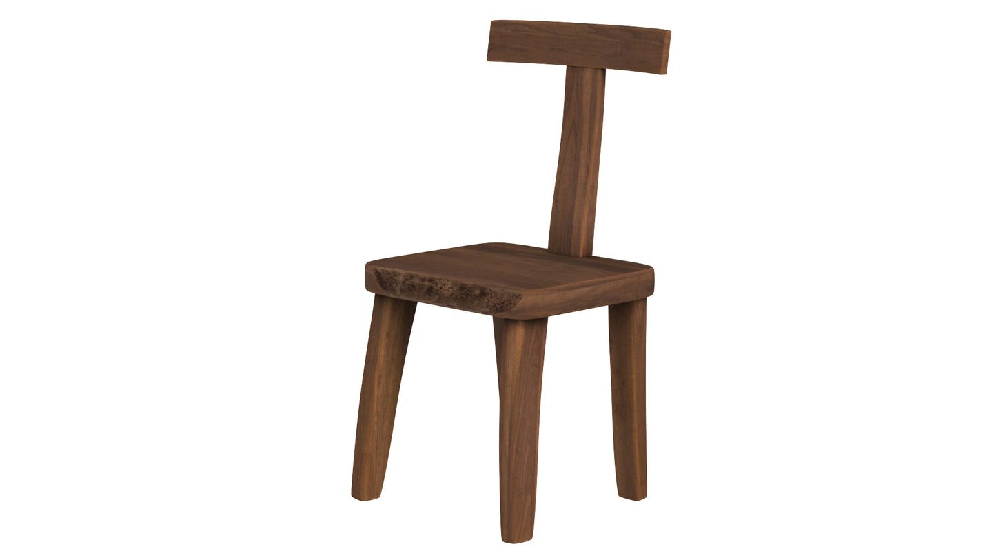 Brutalist T Chair Set 3D Model