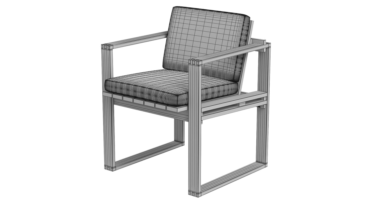 Carl Hansen and Son BK10 Dining Chair 3D Model