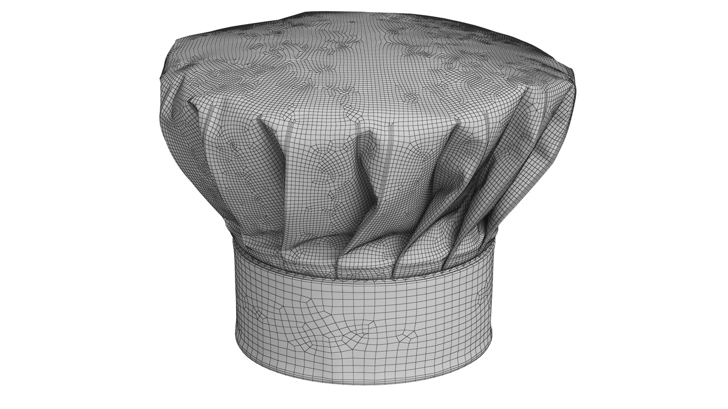 Chef Hat Collection 3D Model