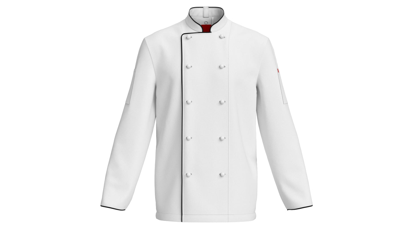 Chef Jacket Collection 3D Model