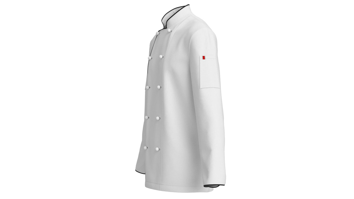 Chef Jacket Collection 3D Model