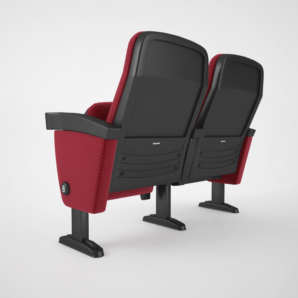 Cinema Chairs Collection 3D Model