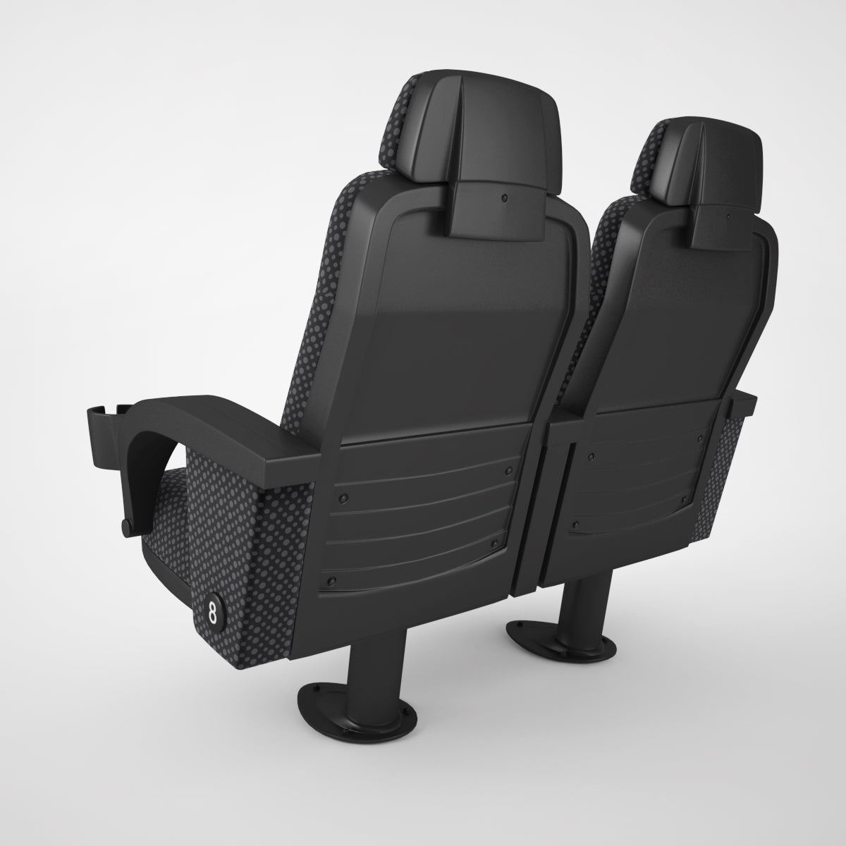 Cinema Chairs Collection 3D Model