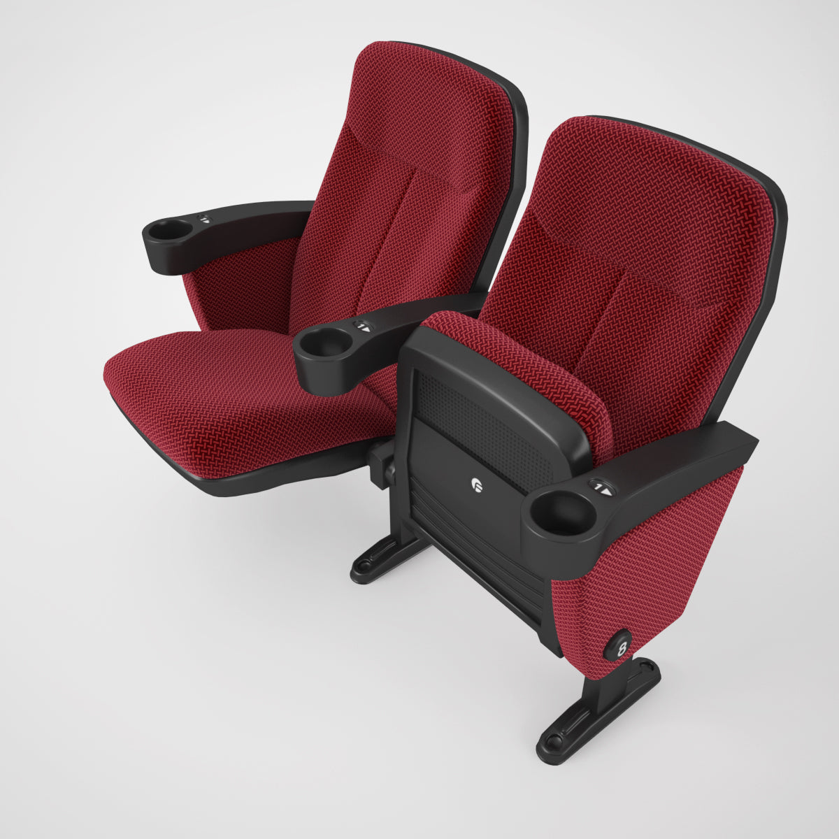 Cinema Chairs Collection 3D Model