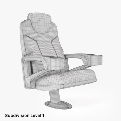 Cinema Chairs Collection 3D Model