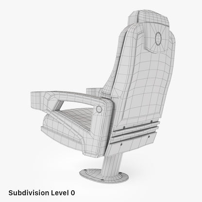 Cinema Chairs Collection 3D Model