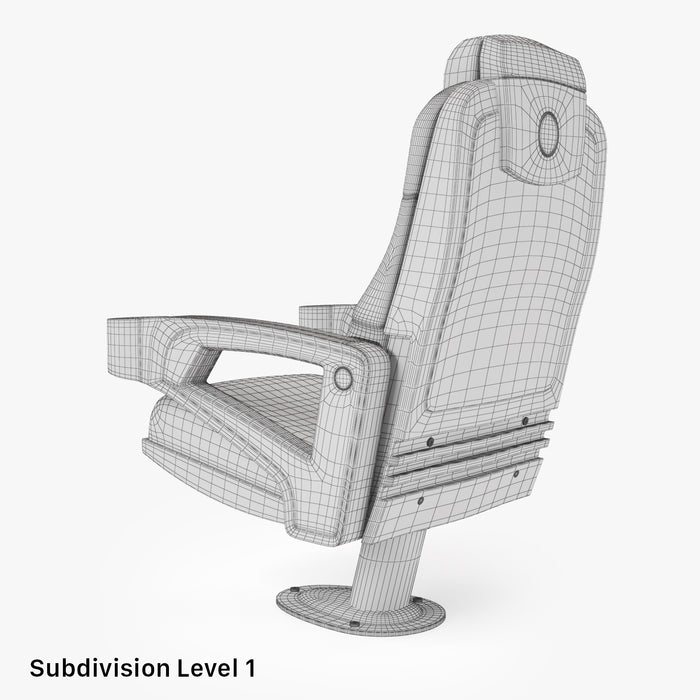 Cinema Chairs Collection 3D Model