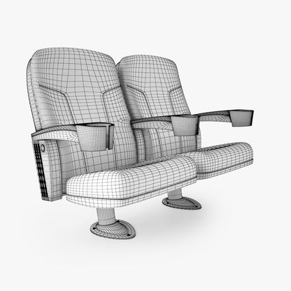 Cinema Chairs Collection 3D Model